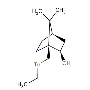 Bicyclo[2.2.1]heptan-2-ol, 1-[(ethyltelluro)methyl]-7,7-dimethyl-, (1S,2R,4R)-