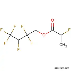Molecular Structure of 96283-60-2 (2-Propenoic acid, 2-fluoro-, 2,2,3,4,4,4-hexafluorobutyl ester)
