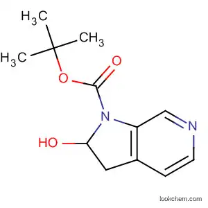 1H-Pyrrolo[2,3-c]pyridine-1-carboxylic acid, 2,3-dihydro-2-hydroxy-,
1,1-dimethylethyl ester