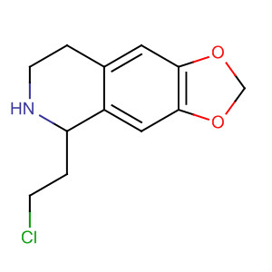 Molecular Structure of 185245-87-8 (1,3-Dioxolo[4,5-g]isoquinoline, 5-(2-chloroethyl)-5,6,7,8-tetrahydro-)