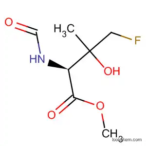 L-Valine, 4-fluoro-N-formyl-3-hydroxy-, methyl ester, (3S)-