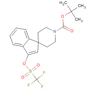 Spiro[1H-indene-1,4'-piperidine]-1'-carboxylic acid,  3-[[(trifluoromethyl)sulfonyl]oxy]-, 1,1-dimethylethyl ester