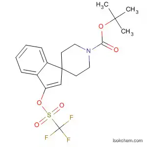 Spiro[1H-indene-1,4'-piperidine]-1'-carboxylic acid,
3-[[(trifluoromethyl)sulfonyl]oxy]-, 1,1-dimethylethyl ester
