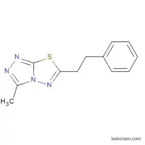 Molecular Structure of 185671-63-0 (1,2,4-Triazolo[3,4-b][1,3,4]thiadiazole, 3-methyl-6-(2-phenylethyl)-)
