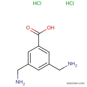 Molecular Structure of 185963-32-0 (3,5-Bis(aMinoMethyl)benzoic acid dihydrochloride)