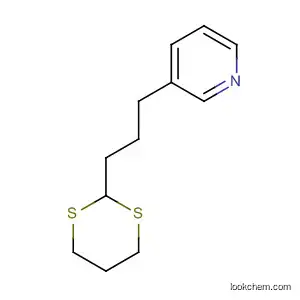 Pyridine, 3-[3-(1,3-dithian-2-yl)propyl]-