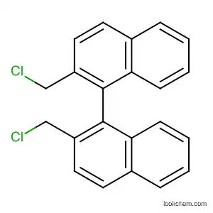 Molecular Structure of 188780-03-2 (1,1'-Binaphthalene, 2,2'-bis(chloromethyl)-, (S)-)