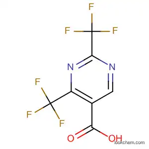 Molecular Structure of 188781-46-6 (2,4-BIS(TRIFLUOROMETHYL)PYRIMIDINE-5-CARBOXYLIC ACID)