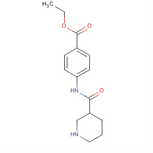 4-[(PIPERIDINE-3-CARBONYL)-AMINO]-BENZOIC ACID ETHYL ESTER