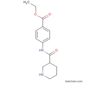 Molecular Structure of 189070-00-6 (4-[(PIPERIDINE-3-CARBONYL)-AMINO]-BENZOIC ACID ETHYL ESTER)