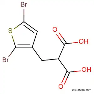 Propanedioic acid, [(2,5-dibromo-3-thienyl)methyl]-