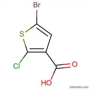 Molecular Structure of 189330-38-9 (5-bromo-2-chlorothiophene-3-carboxylic acid)