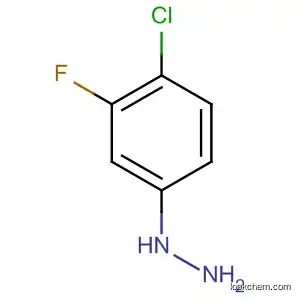 Molecular Structure of 189513-52-8 (HYDRAZINE,(4-CHLORO-3-FLUOROPHENYL)-)