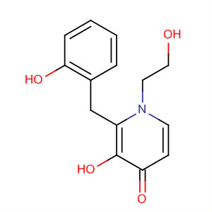 4(1H)-Pyridinone,  3-hydroxy-1-(2-hydroxyethyl)-2-(hydroxyphenylmethyl)-