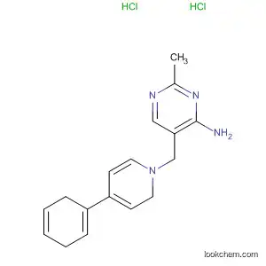 Molecular Structure of 189744-94-3 (4-Pyrimidinamine,
5-[(3,6-dihydro-4-phenyl-1(2H)-pyridinyl)methyl]-2-methyl-,
dihydrochloride)