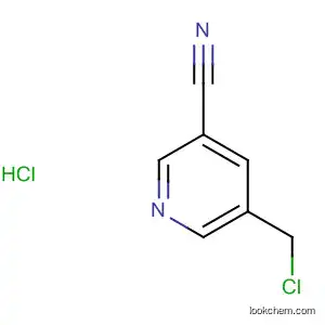 Molecular Structure of 189936-27-4 (3-Pyridinecarbonitrile, 5-(chloromethyl)-, monohydrochloride)