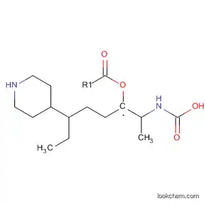 Molecular Structure of 189938-89-4 (Carbamic acid, ethyl[4-(4-piperidinyl)butyl]-, ethyl ester)
