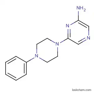 Pyrazinamine, 6-(4-phenyl-1-piperazinyl)-