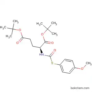 글루타믹산, N-[[(4-메톡시페닐)티오]카르보닐]-, 비스(1,1-디메틸에틸) 에스테르