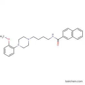 2-Naphthalenecarboxamide, N-(4-(4-(2-methoxyphenyl)-1-piperazinyl)butyl)-