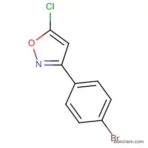 Molecular Structure of 192432-78-3 (3-(4-BROMOPHENYL)-5-CHLOROISOXAZOLE)
