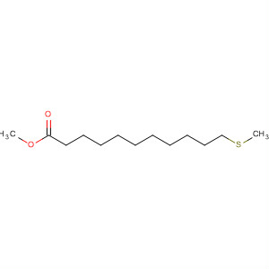 Molecular Structure of 100528-78-7 (Undecanoic acid, 11-(methylthio)-, methyl ester)