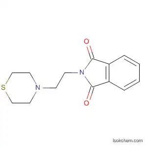 Molecular Structure of 118599-18-1 (1H-Isoindole-1,3(2H)-dione, 2-[2-(4-thiomorpholinyl)ethyl]-)