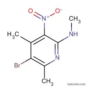 2-Pyridinamine, 5-bromo-N,4,6-trimethyl-3-nitro-
