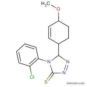 Molecular Structure of 193738-04-4 (4-(2-CHLORO-PHENYL)-5-(4-METHOXY-PHENYL)-4H-[1,2,4]TRIAZOLE-3-THIOL)