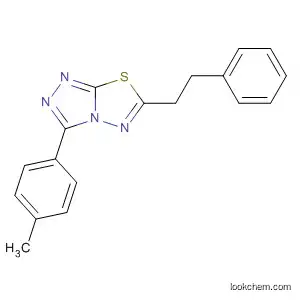 3-(4-methylphenyl)-6-(2-phenylethyl)[1,2,4]triazolo[3,4-b][1,3,4]thiadiazole