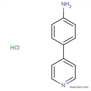 Molecular Structure of 193902-74-8 (Benzenamine, 4-(4-pyridinyl)-, monohydrochloride)
