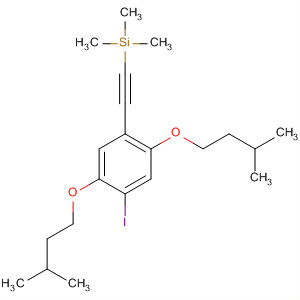 Silane, [[4-iodo-2,5-bis(3-methylbutoxy)phenyl]ethynyl]trimethyl-
