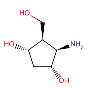 1,3-CYCLOPENTANEDIOL,4-AMINO-5-(HYDROXYMETHYL)-,(1S,3R,4R,5R)-CAS
