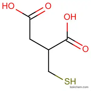 Molecular Structure of 28525-49-7 (Butanedioic acid, (mercaptomethyl)-)