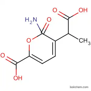 Molecular Structure of 3060-61-5 (2H-Pyran-3-propanoic acid, a-amino-6-carboxy-2-oxo-)