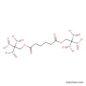 Molecular Structure of 35027-58-8 (Hexanedioic acid 1,6-bis(2,2,2-trinitroethyl)ester)