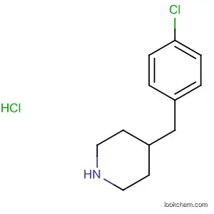Molecular Structure of 36968-94-2 (4-(4-CHLOROBENZYL)PIPERIDINE HYDROCHLORIDE)