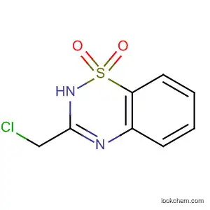 Molecular Structure of 37162-65-5 (2H-1,2,4-Benzothiadiazine, 3-(chloromethyl)-, 1,1-dioxide)