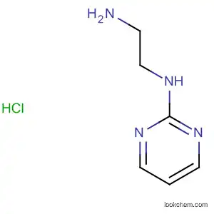 Molecular Structure of 38642-80-7 (N1-(Pyrimidin-2-yl)ethane-1,2-diamine hydrochloride)