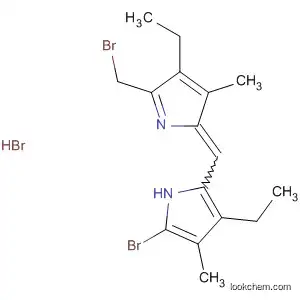 1H-Pyrrole,
2-bromo-5-[[5-(bromomethyl)-4-ethyl-3-methyl-2H-pyrrol-2-ylidene]meth
yl]-4-ethyl-3-methyl-, monohydrobromide