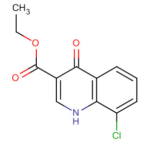 3-Quinolinecarboxylic acid, 8-chloro-1,4-dihydro-4-oxo-, ethyl ester