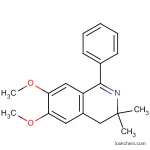 Molecular Structure of 204636-06-6 (6,7-dimethoxy-3,3-dimethyl-1-phenyl-3,4-dihydroisoquinoline)