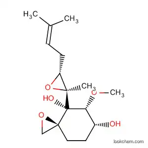 1-Oxaspiro[2.5]octane-4,6-diol,
5-methoxy-4-[(2S,3R)-2-methyl-3-(3-methyl-2-butenyl)oxiranyl]-,
(3S,4R,5R,6R)-