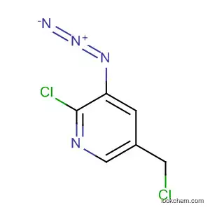 Molecular Structure of 321845-11-8 (3-azido-2-chloro-5-(chloromethyl)pyridine)