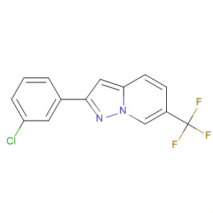 2-(3-CHLOROPHENYL)-6-(TRIFLUOROMETHYL)PYRAZOLO[1,5-A]PYRIDINE