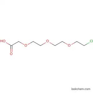Molecular Structure of 396106-50-6 (2-[2-[2-(2-Chloroethoxy)ethoxy]ethoxy]acetic Acid)