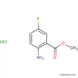 벤조산, 2- 아미노 -5- 플루오로-, 메틸 에스테르, 하이드로 클로라이드