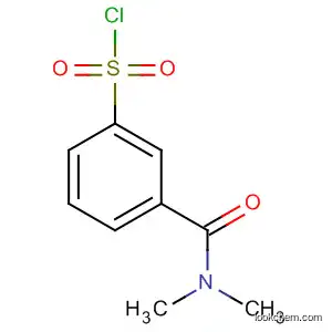 Molecular Structure of 396733-71-4 (3-(dimethylcarbamoyl)benzene-1-sulfonyl chloride)