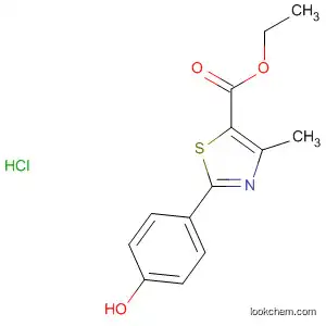 에틸 2-(4-히드록시페닐)-4-메틸티아졸-5-카르복실레이트 염산염