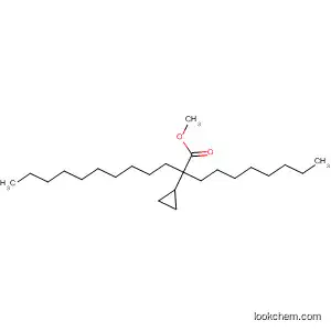Molecular Structure of 10152-65-5 (2-Octylcyclopropanedodecanoic acid methyl ester)